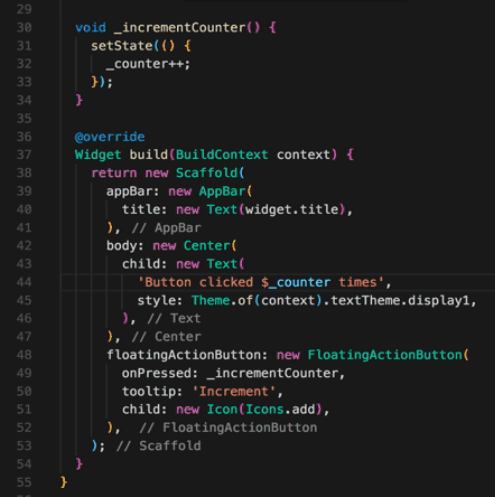 Dart example